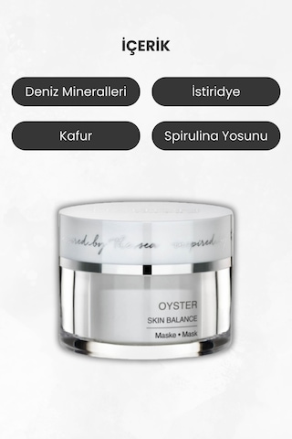 Oyster - Yağ Dengeleyici Arındırıcı Maske - 56983202 Oyster - Yağ Dengeleyici Arındırıcı Maske - 56983202