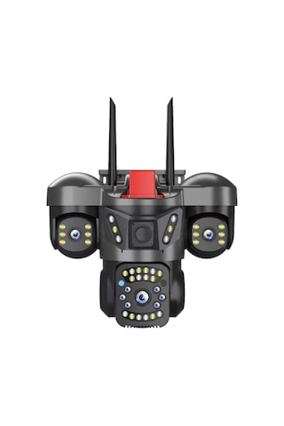 O-kam Pro Okam-5011 3 Lensli 9mp Wifi Ptz Dış Mekan Güvenlik Kamerası