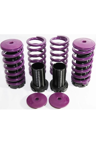 Autogp Honda Civic Uyumlu Spor Helezon Yay Coilover Alçaltma Kiti Ayarlı 98-01 Agp-1001323