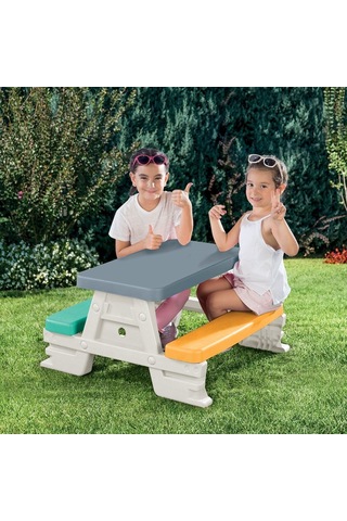 2618 Piknik Masası -dolu Oyuncak Çok Renkli