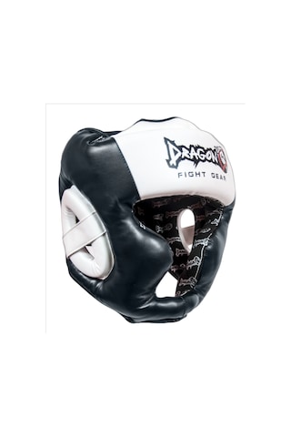 Dragondostore Dragon 11745-P Yanakları Kapalı Kask Muay Thai, Kick Boks Kaskı