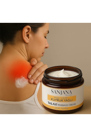 Sanjana Beauty Kuyruk Yağlı Masaj Kremi 100 Ml