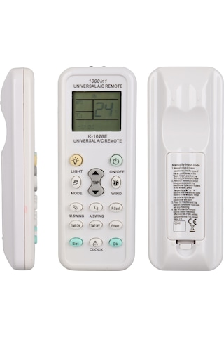 Weko Wk-29275 Tüm Klimalarla Uyumlu Akıllı 1000 Kodlu Universal Klima Kumandası Evrensel