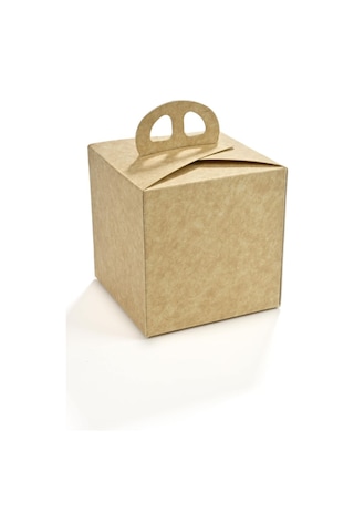 Pasta Kabı Beyaz-kraft 10 X 10 Cm 100 Adet