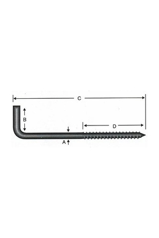 Vidalı Korniş Çivi No:3 - 3,5x30 - 200 Adet 3.5x30 Mm