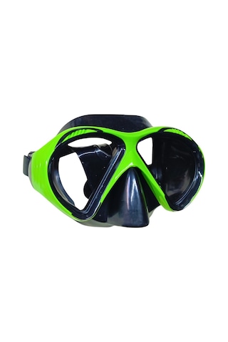 Star Diving Dalış Maskesi Yetişkin - 51701-yeşil Lisinya Çok Renkli