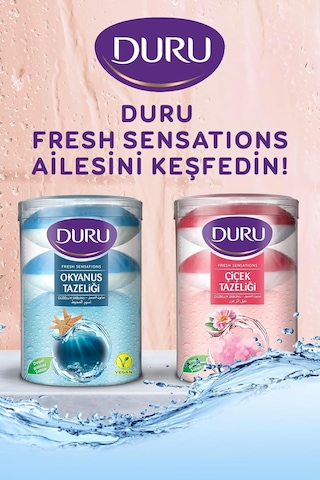 Ayrex Duru Fresh Sensations Çicek Tazeliği Sabun, 100 Gramx4 Diğer