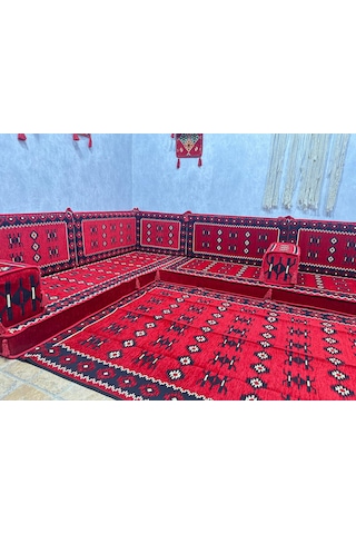 Coton Şark Köşesi Lüks Minder Takımı