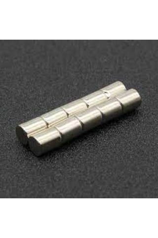 Neodyum Mıknatıs 8x10 Mm 10 Adet