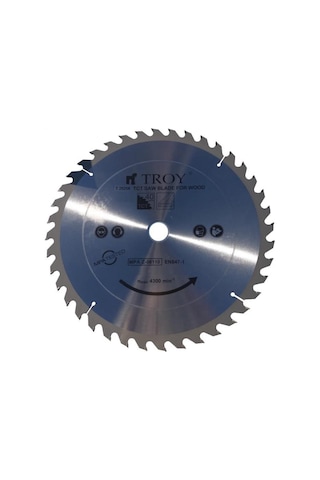 Troy 25256 Ahşap Dairesel Testere Bıçağı Ø305mm X 60t