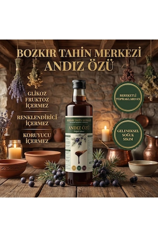 Bozkır Tahin Merkezi Soğuk Pres Andız Özü 700 G
