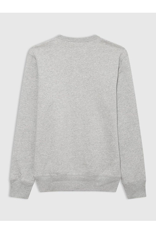 Gap Logo Bisiklet Yaka Sweatshirt-12711 Gri