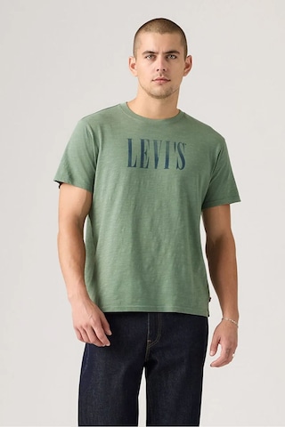 Levi's Erkek Relaxed Yeşil Bisiklet Yaka T-shirt - A2082-0292 Yeşil