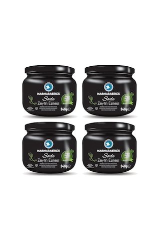 Marmarabirlik Zeytin Ezmesi 340 Gr Sade X 4 Adet