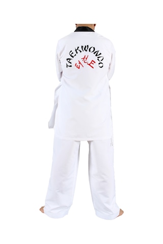 Dosmai Dijital Baskılı Hava Alan Taekwondo Elbisesi Te041 Beyaz
