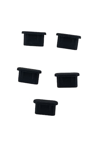 Emrebilisim Type-c Telefonlara Uyumlu Toz Ve Kir Önleyici Şarj Soketi Koruyucu Tıpa Slikon 5 Adet Tüm Type-c