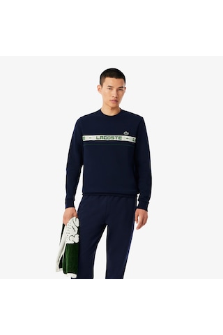 Lacoste Sh4767 Erkek Sweatshirt Lacivert
