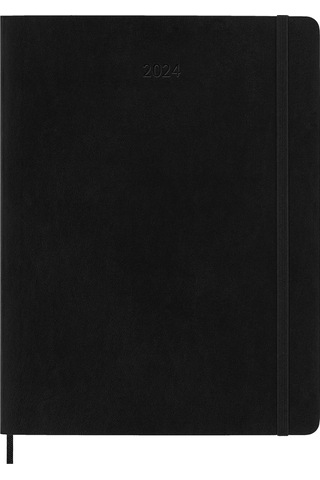 Moleskine Haftalık Planlayıcı, Notlar Için Yerli, 12 Ay 2024, Aja