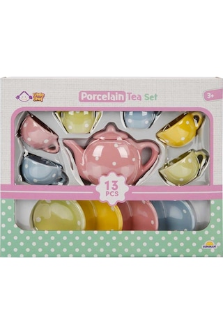 Ch1501 Porselen Çay Takımı 13 Parça -sun Pembe