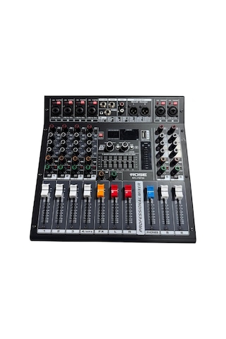 Rose Rp6-pm700 6 Kanal Power Mıxer 2 X 350w Max