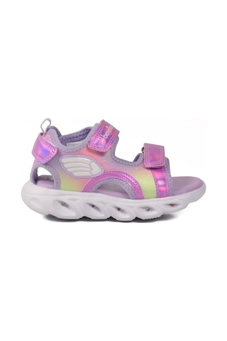 United Colors of Benetton Lila Cırtlı Hafif Kız Çocuk Sandalet Bnı-10113 P
