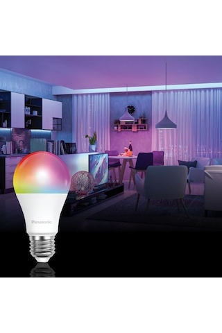 Panasonic Led Akıllı Bluetooth Wi-fi Rgb E27 Lamba 9w Genel