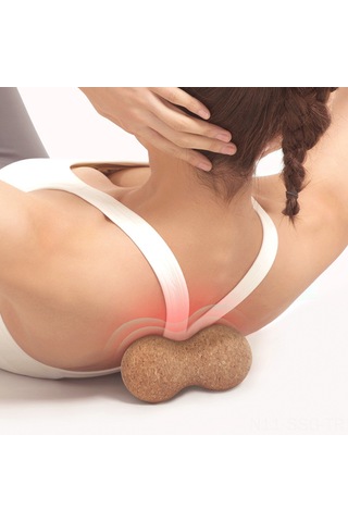 Springsun 6cm Çaplı Doğal Kayın Joga Masaj Topu - Kas Geliştirici, Esneklik Artırıcı, Taşınabilir Fıtness Aleti Çok Renkli