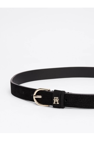 Tommy Hilfiger Tommy Hılfıger Kadın Kemer Aw0aw16838-bds Siyah