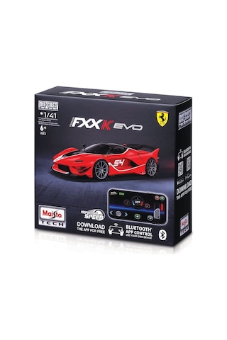 May 20051 Maisto 1:41 App Control Kumandalı Metal Araba - Ferrari Çok Renkli