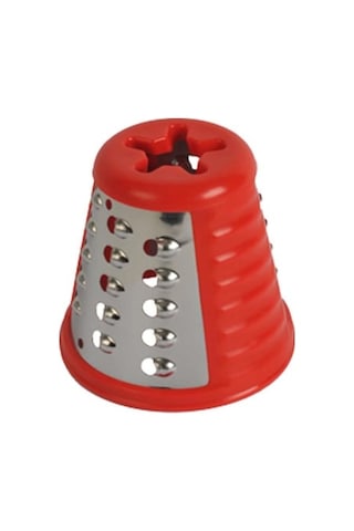 Tefal Moulinex Uyumlu Kırmızı Rende Makinası Aparatı(Kaba Dilimleyici)