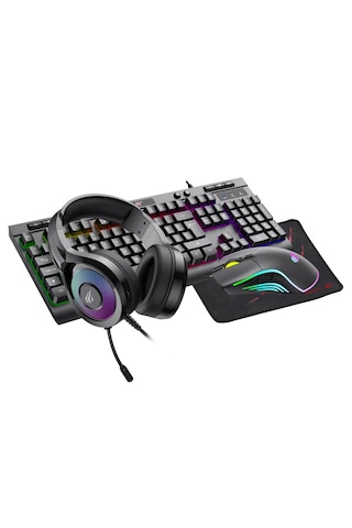 Havit Gamenote Kb887cm-tur 4'lü Gaming Set