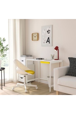 Ikea Enkroken Çalışma Masası, Beyaz, 85x56x72 Cm