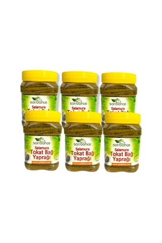 Sarıbahçe Tokat Yaprağı 1,5 kg - 6'Lı Paket (Yeni Sezon)