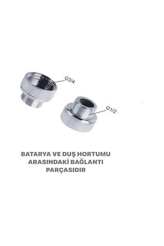 Eca Duş Hortumu Adaptörü 12 34 - 102127092 Diğer