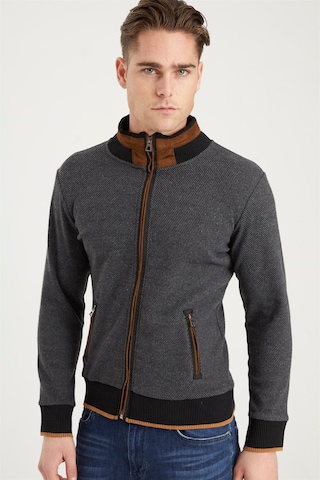 1021 Dewberry Erkek Sweatshırt-diagonal Antrasıt Diagonal Antrasıt