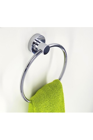 Aqua Bagno Zero Yuvarlak Havluluk - Parlak Krom