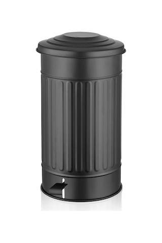 The Mia Çöp Kovası Mutfak 24 Lt - Siyah