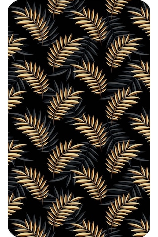 Rovigo Home Baskılı Kaymaz Taban 2 Li Banyo Paspas Takım Rvg5219-100X60-60X50 Çok Renkli