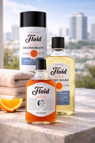 Floid Traş Sonrası Losyon + Duş Jeli + Deodorant Erkek Bakım Seti Karışık Meyve