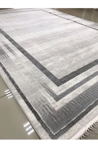 Merinos Halı Rodin 60900 095 Serisi Akrilik Salon Oturma Yatak Odası Halısı Gri