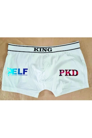 Kişiye Özel İsimli Boxer Resimdeki Renk