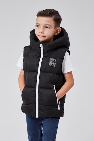 Benitto Kids Kapüşonlu Erkek Çocuk Şişme Yelek 51311 Siyah