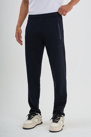 Shooter Sportswear Erkek Antrasit Eşofman Altı Fermuarlı Üç Cep Rahat Kalıp Klasik Paça Lacivert