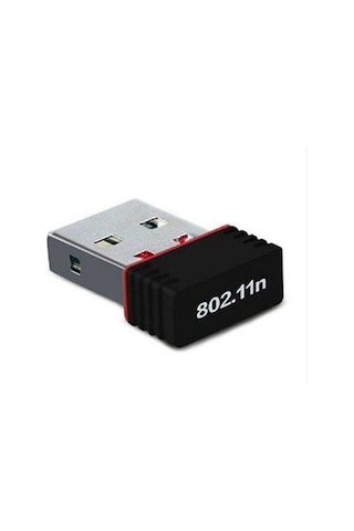 Wi-Fi USB Adaptör Wireless Alıcı 2.4 Ghz 300Mbps Laptop