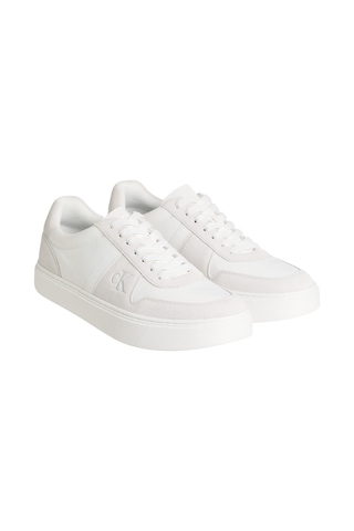 Erkek Classic Cupsole Lace Mix Emb Tongue Ayakkabı Ym0ym013950k4 Beyaz