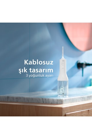 Philips Hx3801/11 Sonicare Şarjlı Diş Arası Temizleyicisi + Listerine Cool Mint