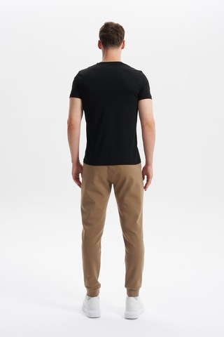 AR-MA Arma Erkek Slim Fit Basic Interlok Dar Paça Eşofman Altı Arka Ve Ön Cepler Gizli Fermuarlı %80 Pamuk %14 Polyester %6 Elastane K30174998802 Gri Açık