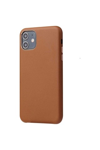 Apple Uyumlu iPhone 11 Kılıf Zore Eyzi Kapak Kahverengi
