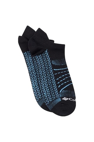 Columbia Mapped Brr No-show Lightweight Socks - 2 Pack Çorap Siyah - Mavi