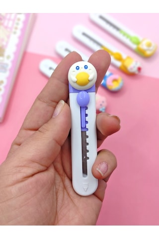 Mini Şekilli Maket Bıçağı - Sevimli Kurabiye